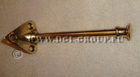 Surplus pins antique brass hook 